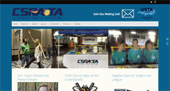 Desktop Screenshot of csratennis.com